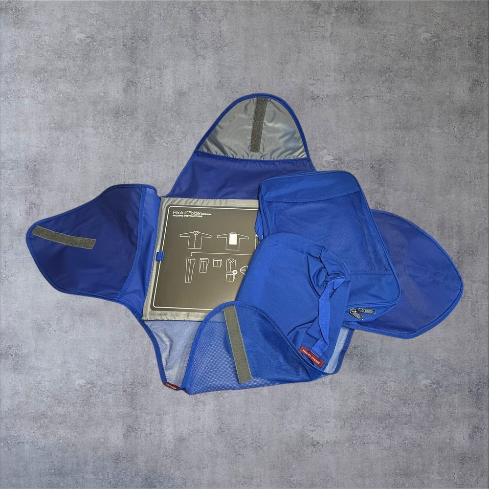 Eagle Creek Packing Organizer Set Medium Blue‎ NEW Lockheed Martin Pack-It